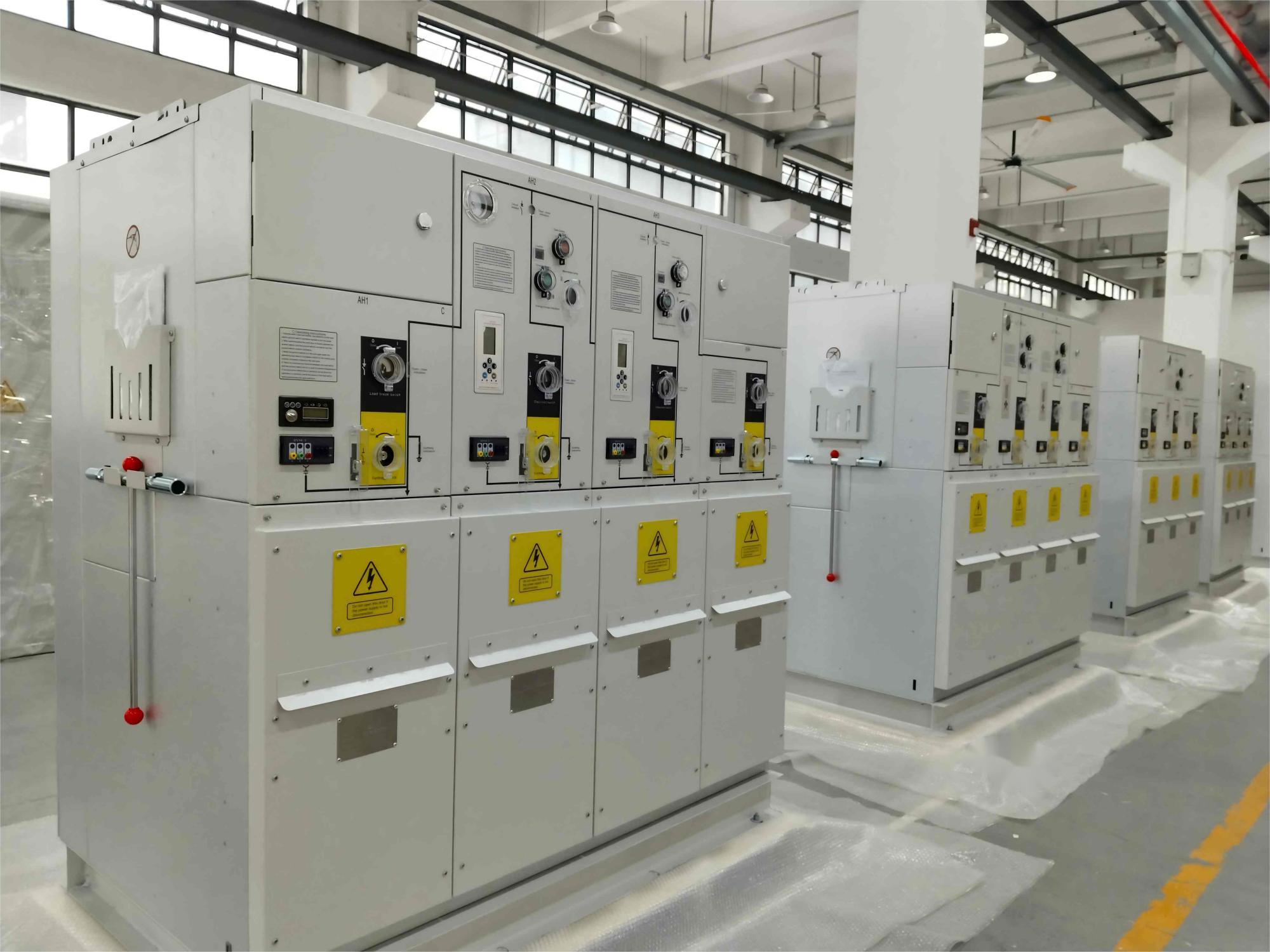 QUADRO RIEMPITO A GAS 12KV PER IL PROGETTO TÜRKIYE