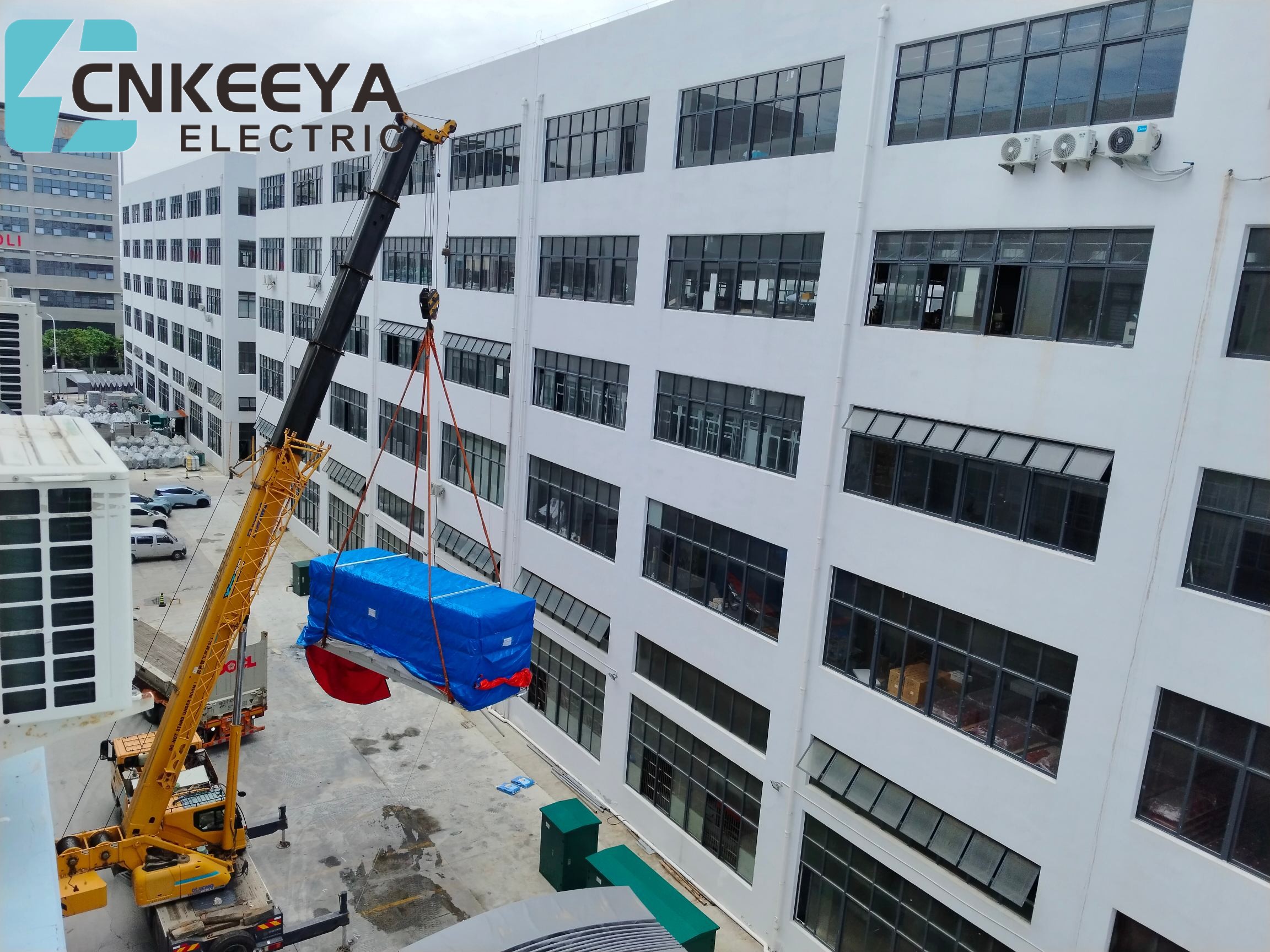 CONSEGNA DI QUADRO KYN28 PER PROGETTO DATA CENTER AMERICANO