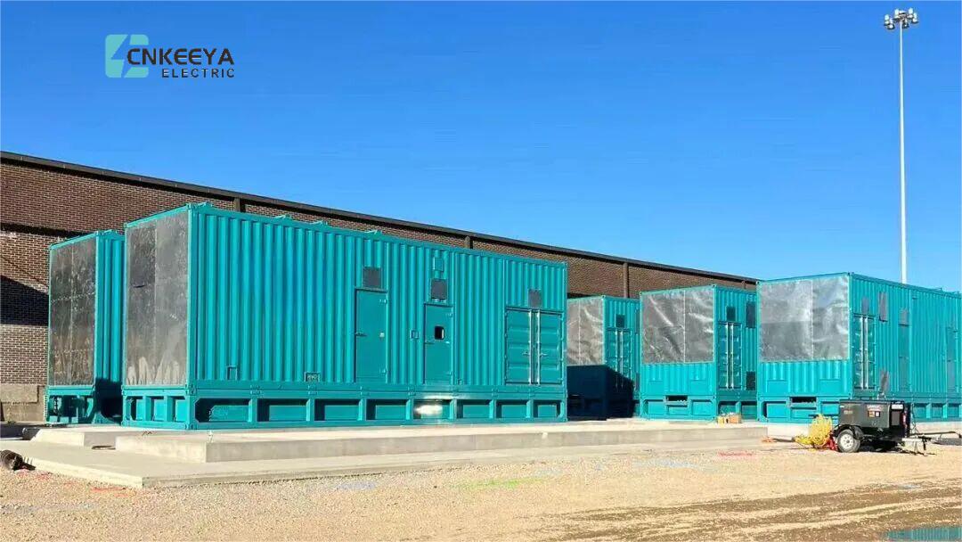 L'armadio di ricarica da 13,8 kV sviluppato internamente da CNKEEYA si è installato con successo nel data center degli Stati Uniti